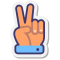 mão-paz-pele-tipo-1 icon