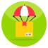 Parachute Delivery icon