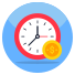 time is money icon