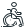 wheelchair icon