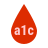 test a1c icon