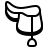 badges style saddle icon