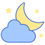 多云的夜晚 icon