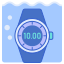 waterproof watch icon
