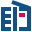 stencil style 탁상 라디오 icon