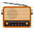 라디오 이모티콘 icon