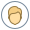 Circled User Male Skin Type 3 icon