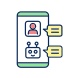 chatbot assistance icon