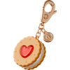 3d stickle style round cookie keychain icon