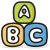 Alfabeto blocchi icon