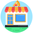 pizza shop icon