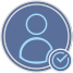 확인된 사용자 icon