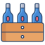 bottiglie-esterno-cucina-icongeek26-colore-lineare-icongeek26 icon