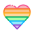 Rainbow Heart icon