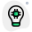 Ideas for the innovative microprocessor Technology isolated on a white background icon