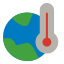 global warming icon