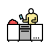Chef Cooking Meat icon
