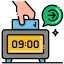 clock in icon