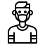 man in mask icon