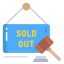 sold out board icon