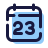 pulsar color style calendar 23 icon