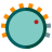 color style light dimming 80 percent icon