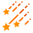 color style 떨어지는 별 icon