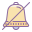 cute color style no reminders icon