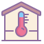 cute color style innentemperatur icon