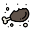 chicken leg icon