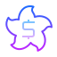 gradient style hongkong dollar icon