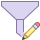 office m style filter edit icon