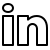 ios 17 outlined style linkedin 2 icon