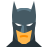 color style batman icon