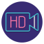 hd streaming icon