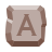 color style stone inscription icon