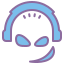 cute color style teamspeak new logo icon