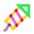 water color style firework icon