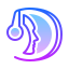 gradient style teamspeak icon