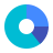 color style ring diagramm icon
