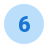 6 en círculo icon