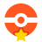 color style insignias 1 estrellas icon