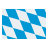 color style lozengy flagge von bayern icon