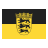 color style kleine staatsflagge von baden württemberg icon