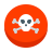 color style selbstzerstörungsknopf icon