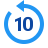 Повтор 10 icon