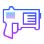 gradient style nerf gun icon