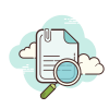 cloud style datei ansehen icon