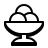 badges style ice cream sundae icon