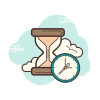 Hourglass icon